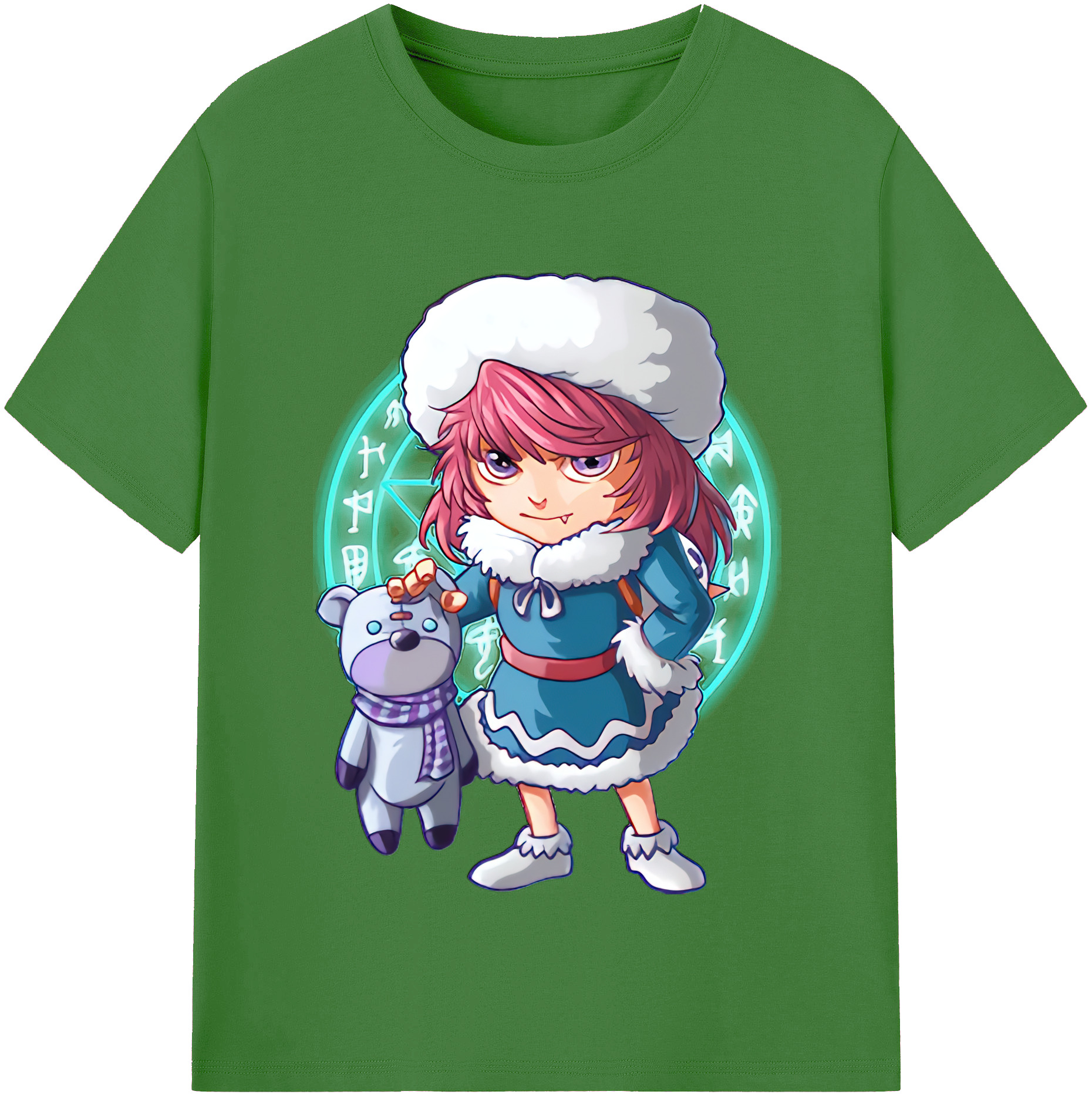 （画像用） リーグ・オブ・レジェンド League of Legends LOL レディースカジュアルプリントTシャツ（綿100％）
